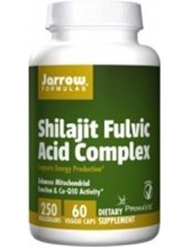 Complesso di acido fulvico Shilajit, 60 capsule