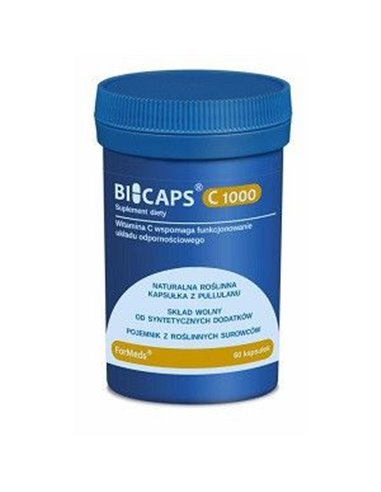 Bicaps alla vitamina C 1000 mg, 60 capsule
