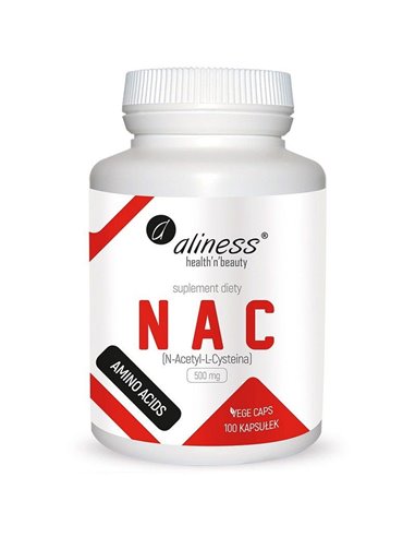 NAC N-Acetil L-Cisteina, 500 mg, 100 capsule