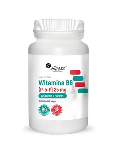 Vitamina B6 (P-5-P) 25 mg, 100 compresse