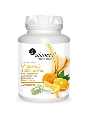Vitamina C 1000 mg Plus, 100 capsule