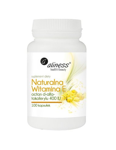 Vitamina E naturale, 100 capsule