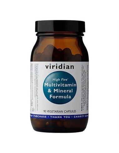 High Five Multivit & Mineral Formula 90 capsule Viridian