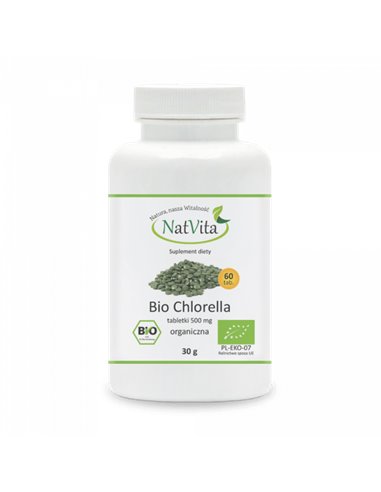 Chlorella BIO 140 pillole, 500 mg