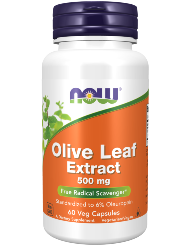 Estratto di foglie di olivo 500 mg, 60 capsule.