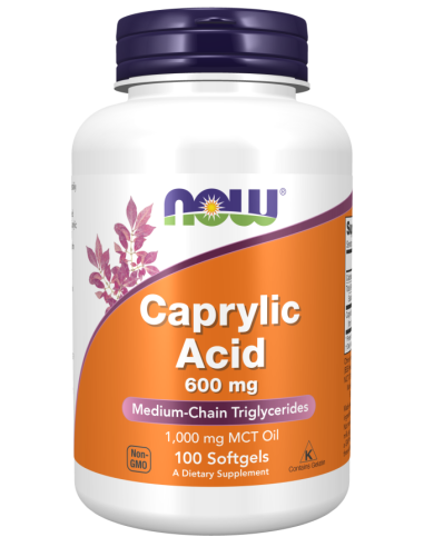 Acido caprilico 600 mg, 100 capsule molli