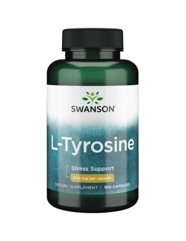 L-tirosina 500 mg, 100 capsule