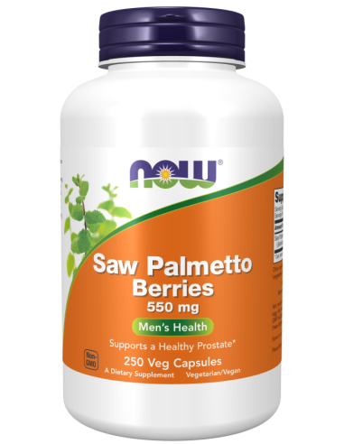 Bacche di Saw Palmetto 550 mg, 250 capsule